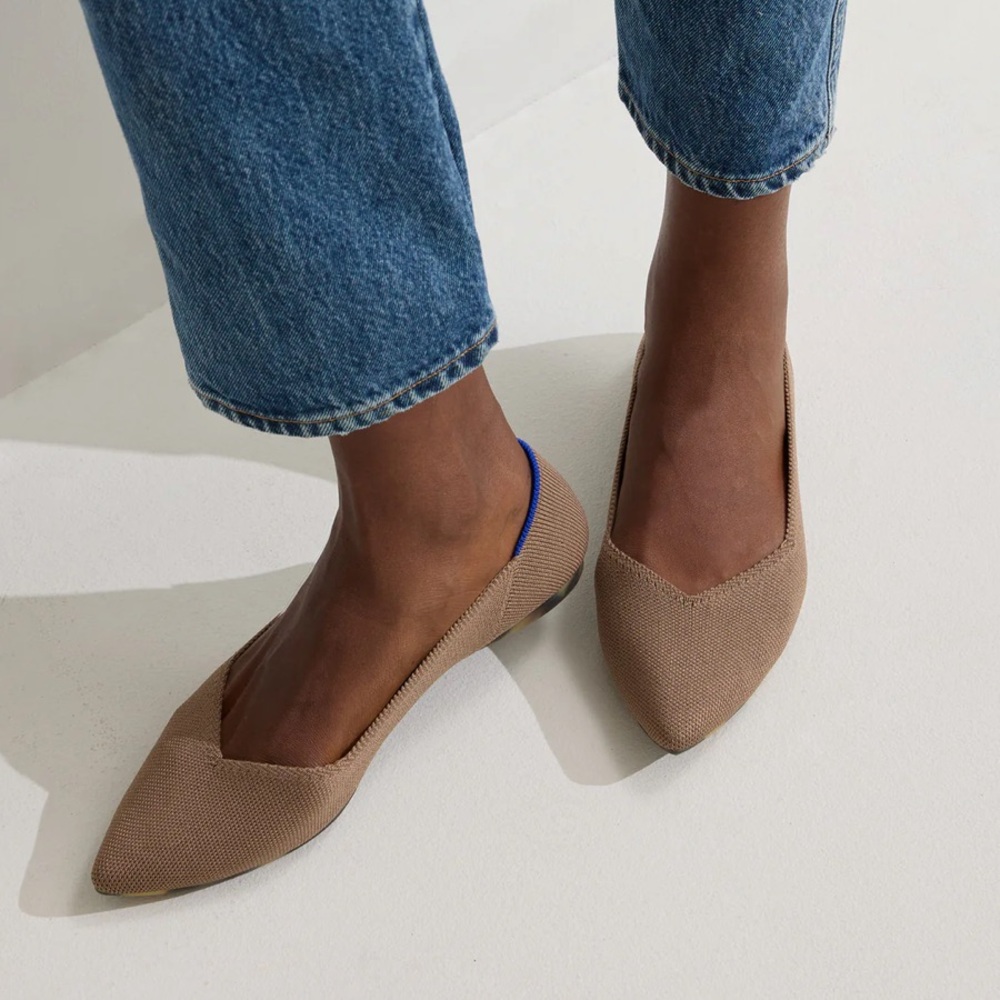 Women's Tan Flats